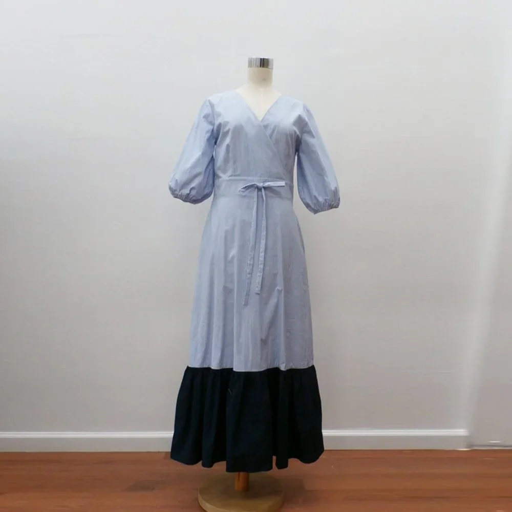 Stripe Ruffle Hem Dress (Dot & Stripe) - Picture 2 of 4